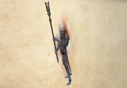 Bestiary screenshot of a Dead Bones
