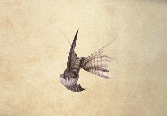 Bestiary screenshot of a Focalor