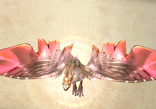 Bestiary screenshot of a Garuda-Egi