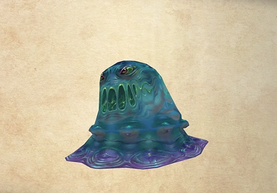 Bestiary screenshot of a Jelly