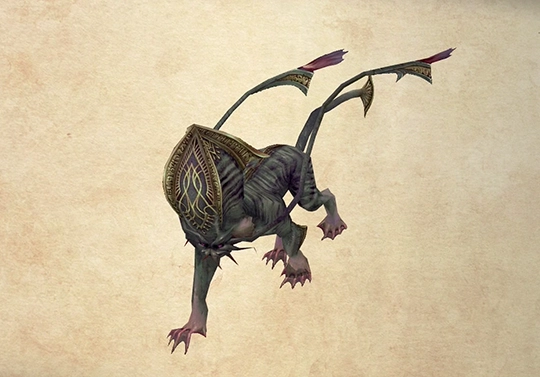 Bestiary screenshot of an Ose