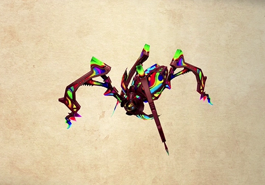 Bestiary screenshot of a Pandora