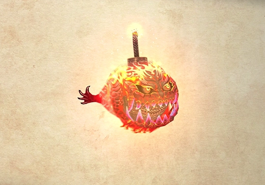 Bestiary screenshot of a Pineapple