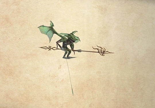 Bestiary screenshot of a Pit Fiend