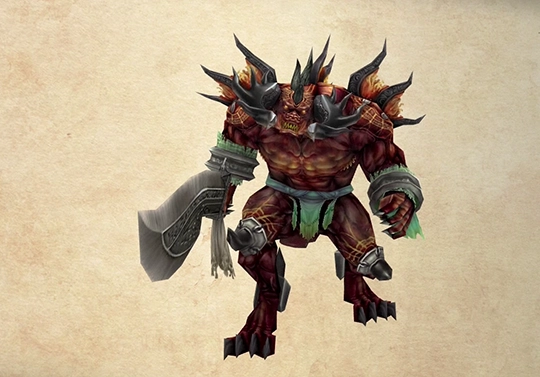 Bestiary screenshot of a Reaver