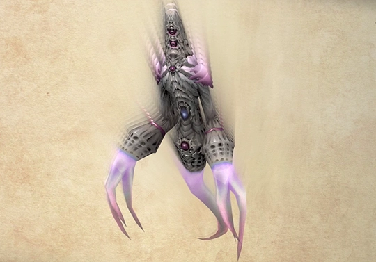 Bestiary screenshot of a Specter