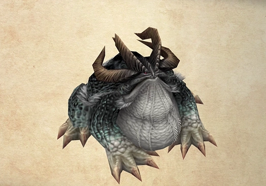 Bestiary screenshot of a Suriander