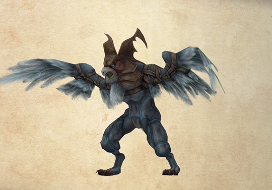 Bestiary screenshot of a Wu