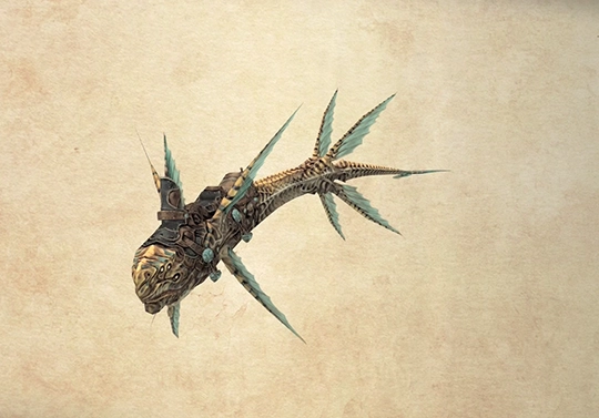 Bestiary screenshot of a Yensa
