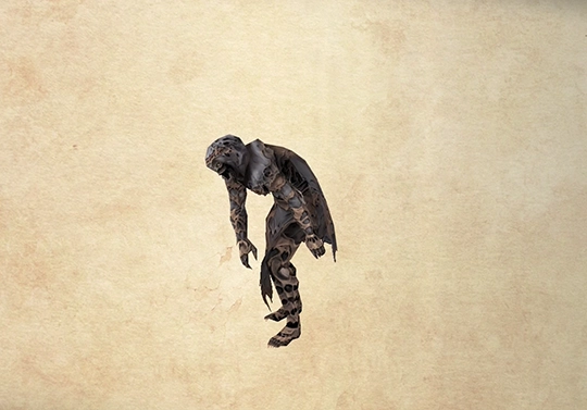 Bestiary screenshot of a Zombie Mage