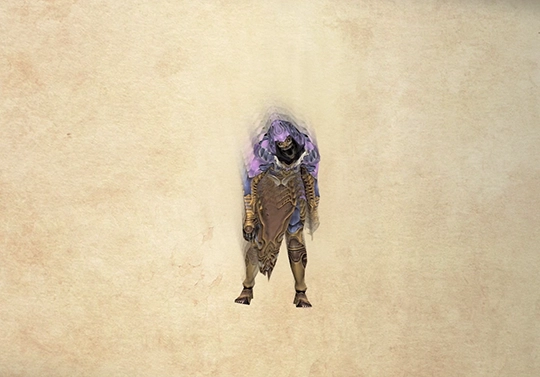 Bestiary screenshot of a Zombie Warlock