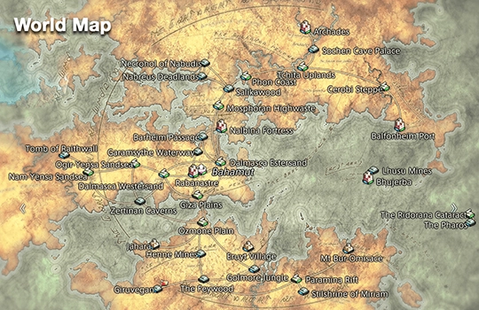 Map of Ivalice