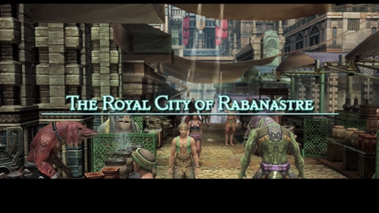 Royal City of Rabanastre Title Screen