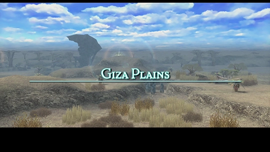 Giza Plains Title Screen