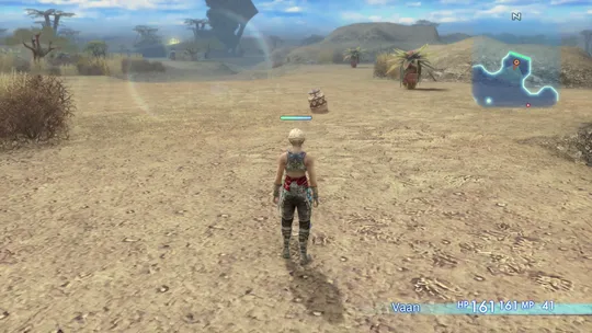 Vaan entering the Giza Plains