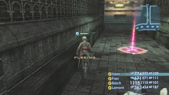 A trap on the ground revealed by the Libra Technick