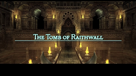 Tomb of King Raithwall Title Screen