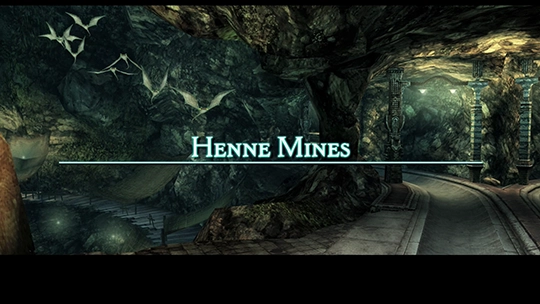 Henne Mines Title Screen