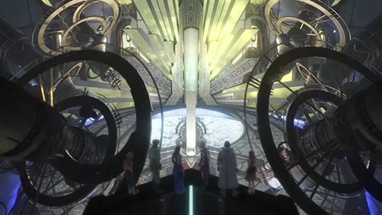 Entrance to the Nascent Throne during the opening cinematic