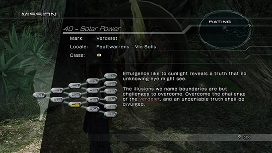 The objective overview screen for Mission 40 against Verdelets