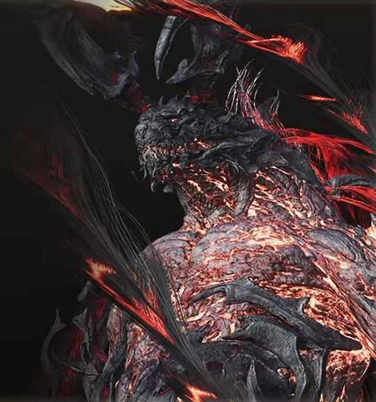 Close-up of Ifrit Risen