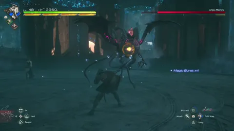 Animation of Angra Mainyu’s Physical Attack