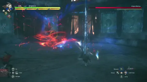 Animation of Angra Mainyu’s Roulette attack