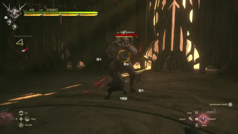 Animation of Asterios’ Ground Slam attack