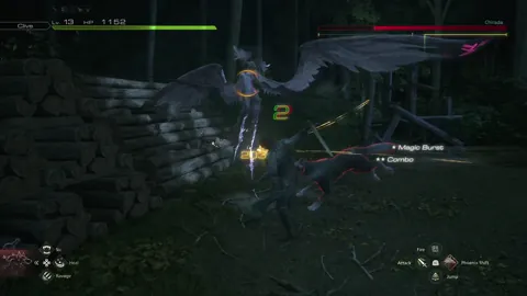 Animation of Chirada’s Spinning Attack