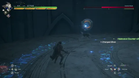 Animation of Control Node’s Vertical Laser