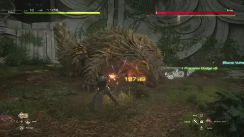 Animation of Fafnir’s Rolling Attack