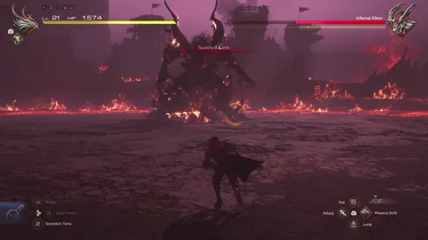 Animation of Infernal Eikon’s Scorched Earth