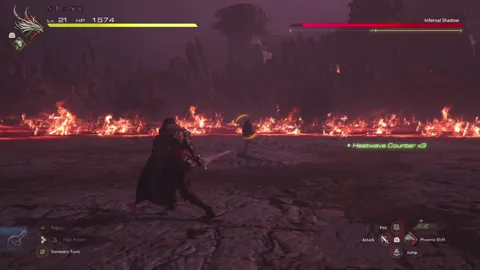 Animation of Infernal Shadow’s Fireballs and Fira