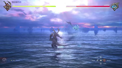 Animation of Leviathan’s Lunge attack