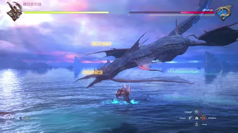 Animation of Leviathan’s updated Tail Swipe attack