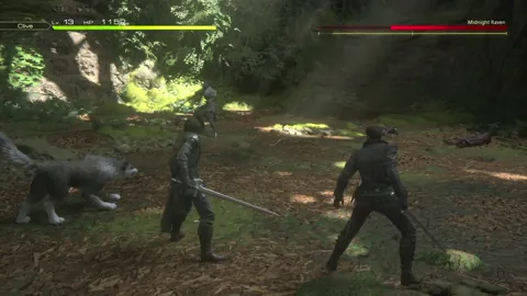 Animation of Midnight Raven’s Raiton