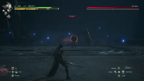 Animation of Odin’s Gungnir attack