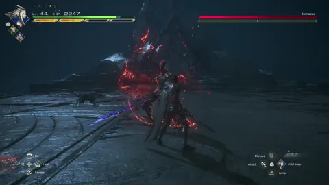 Animation of Odin’s Physical Blade Attacks