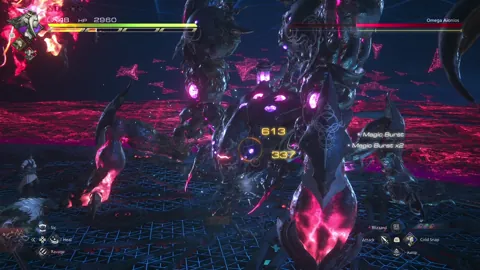 Animation of Omega Aionios’ Energy Minefield attack