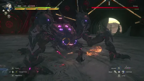 Animation of Omega’s Beam Matrix attack