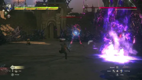 Animation of Sigma’s Ballistic Kick attack