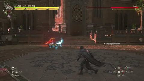 Animation of Sleipnir’s Magic Beam attack