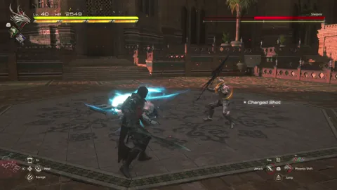 Animation of Sleipnir’s Physical Attack combo