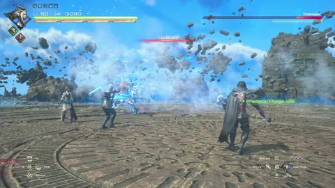 Animation of Timekeeper’s Oathkeeper attack