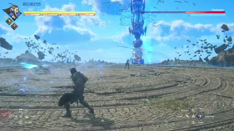 Animation of Timekeeper’s Spear attack