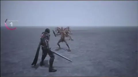 Animation of Odin’s Heaven’s Cloud attack