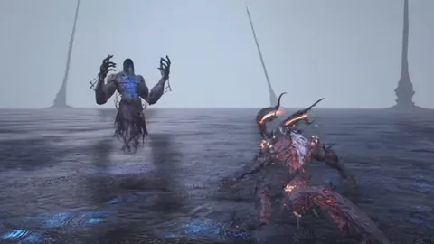 Animation of Embodied Ifrit’s Fireball Burst