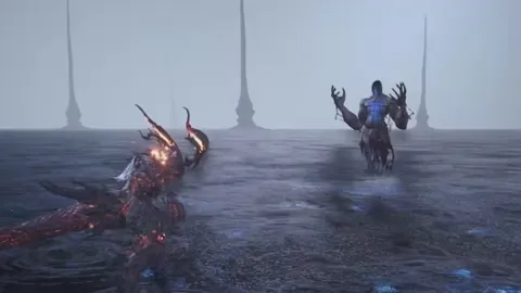 Animation of Embodied Ifrit’s Heat Rush