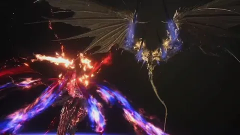 Animation of Ifrit Risen’s Backdraft