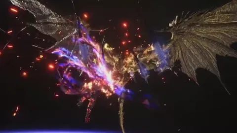 Animation of Ifrit Risen’s Barrage
